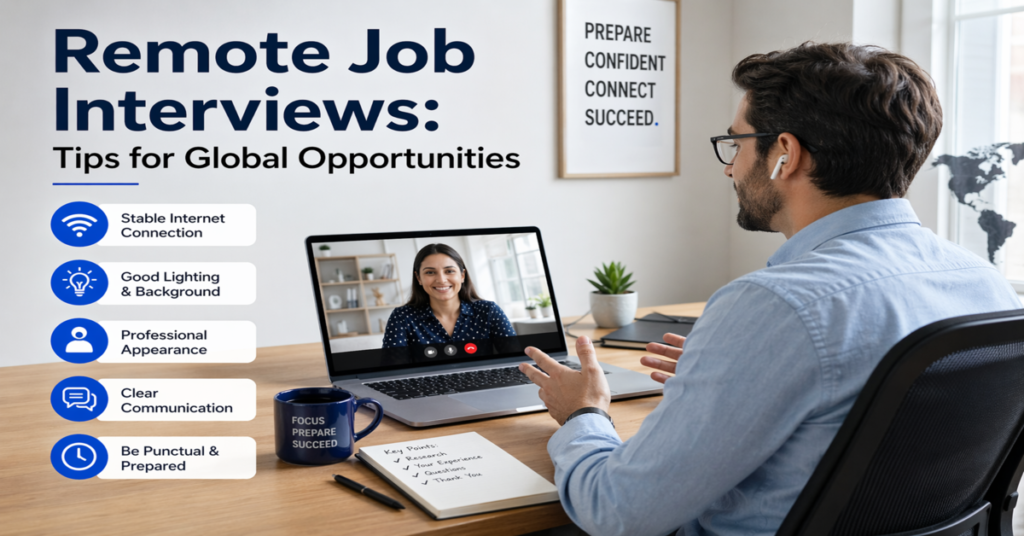 Remote Job Interviews : Tips for Global Opportunities