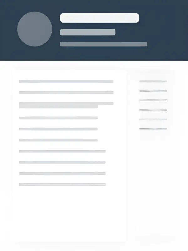 resume template