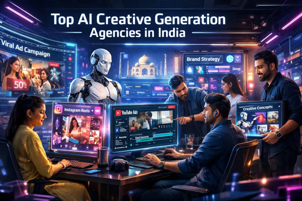 Top AI Creative Generation Agencies in India