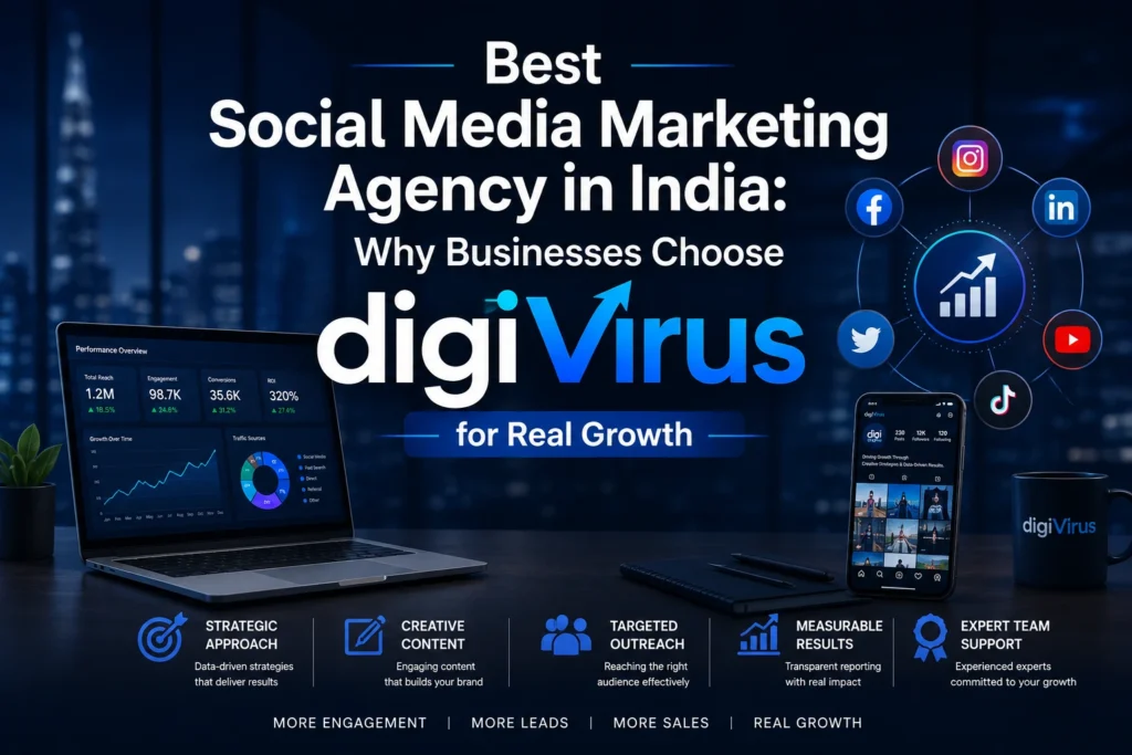 Best Social Media Marketing Agency in India: Why Businesses Choose digiVirus for Real Growth