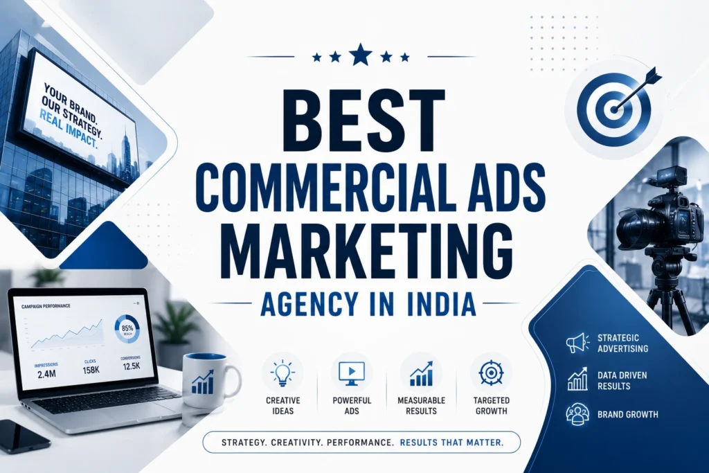 Best Commercial Ads Marketing Agency in India